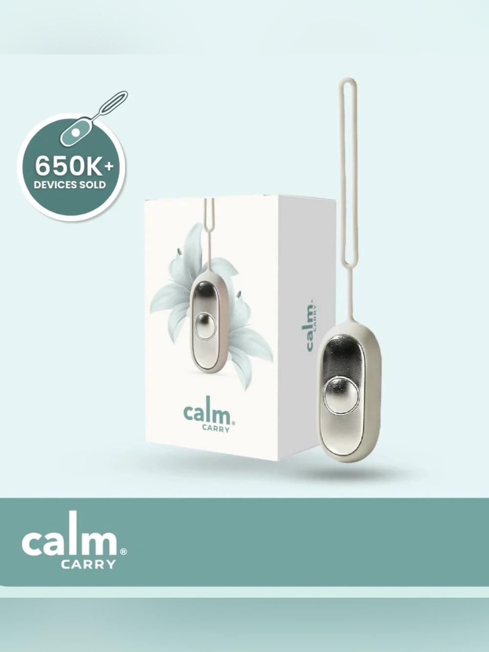Glow Company CalmCarry- Grey